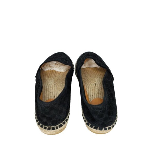 Gucci Micro GG Guccissima Suede Slip On Espadrille Flats - Picture 3 of 8